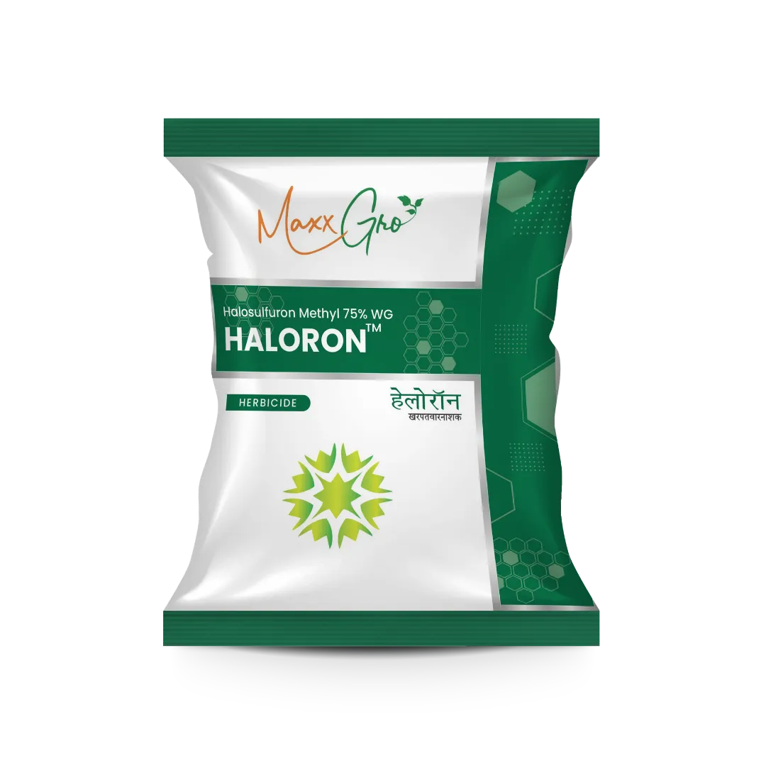 Haloron Halosulfuron Methyl 75% WG herbicide pouch pack by MaxxGro Agrology Limited