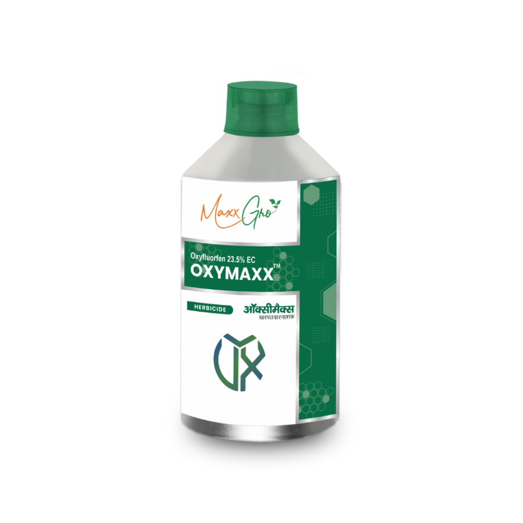 MaxxGro Oxymaxx Oxyfluorfen 23.5% EC herbicide bottle packaging