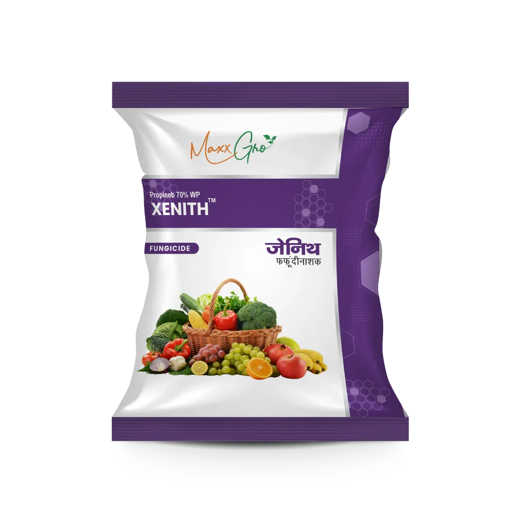 Xenith Propineb 70% WP fungicide pouch pack by MaxxGro Agrology Limited