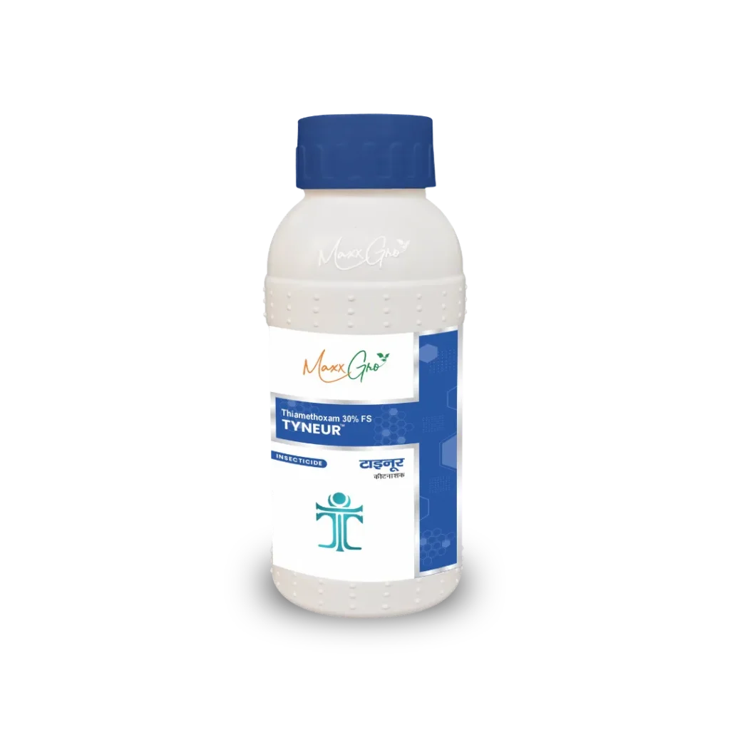 Tyneur Thiamethoxam 30% FS insecticide bottle pack by MaxxGro Agrology Limited